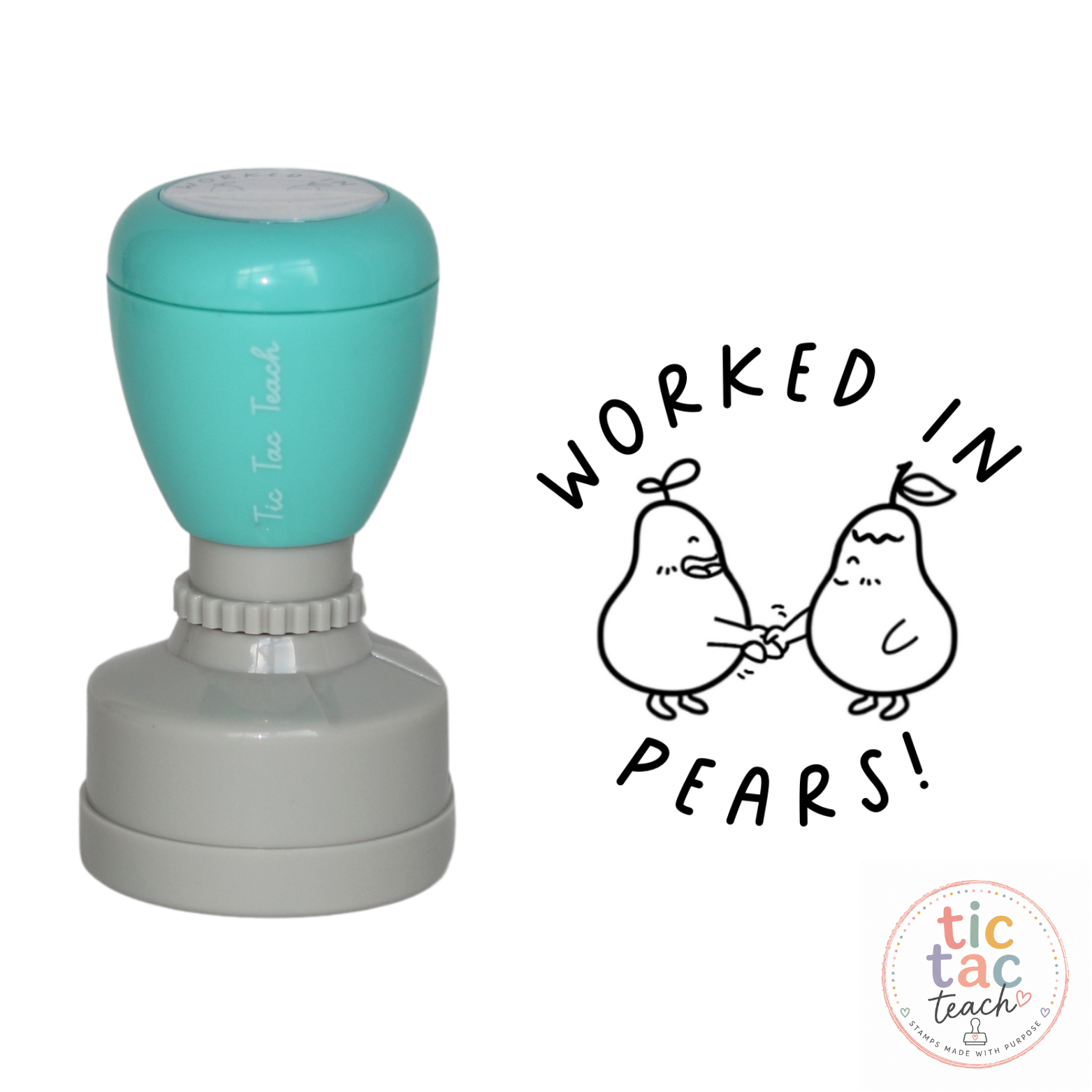 Worked in pears